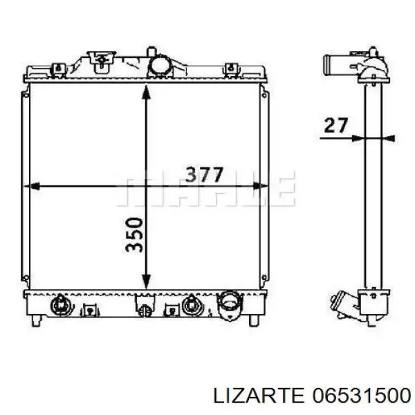 Engranaje de dirección Lizarte 06531500 precio, desde 386,58 EUR