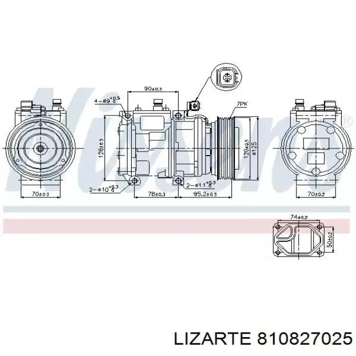 Compresor ac DRI 700510404 precio, desde 280,95 EUR