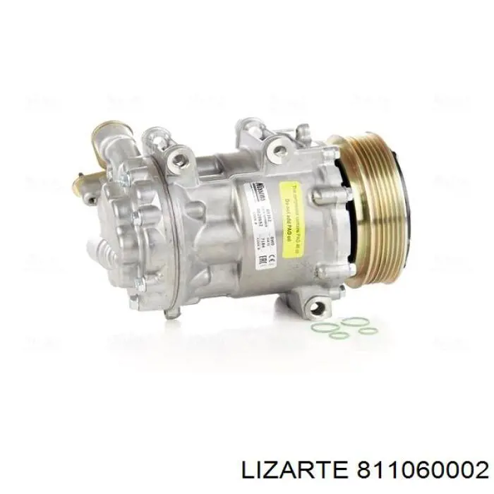 Compresor de aire acondicionado Peugeot 407 6E