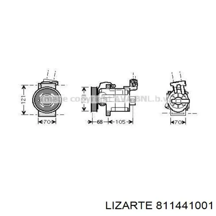 Compresor ac Lucas ACP844 precio, desde 111,80 EUR
