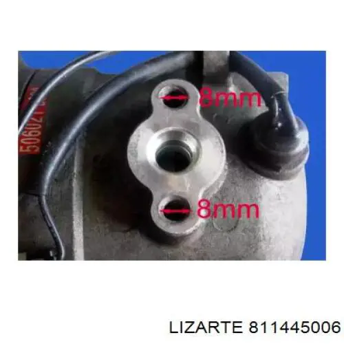 DA72145010 Nissan/Infiniti Compresor climatizador