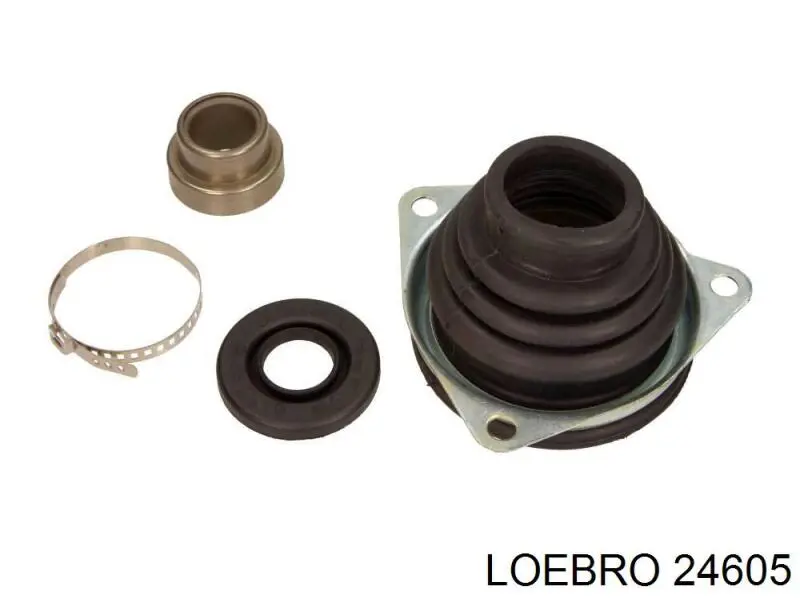 24605 Loebro fuelle, árbol de transmisión delantero interior izquierdo