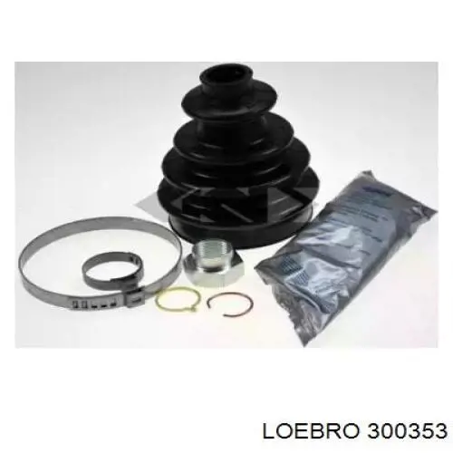 300353 Loebro fuelle, árbol de transmisión delantero exterior