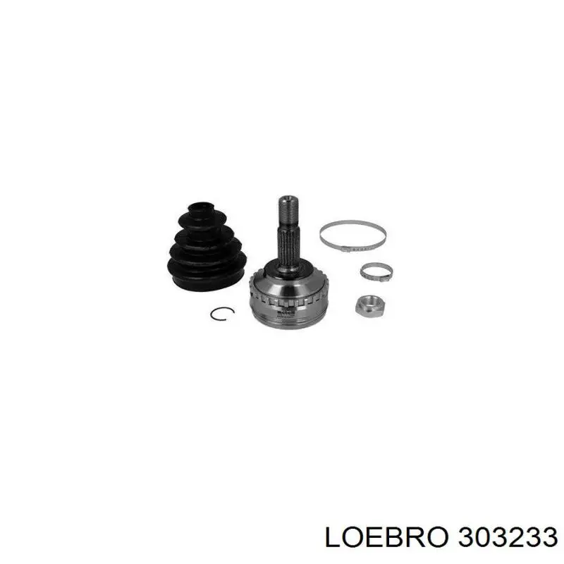 303233 Loebro árbol de transmisión delantero izquierdo