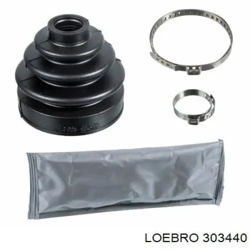 303440 Loebro fuelle, árbol de transmisión delantero exterior