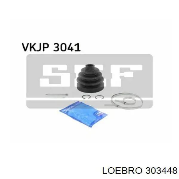 303448 Loebro fuelle, árbol de transmisión delantero exterior