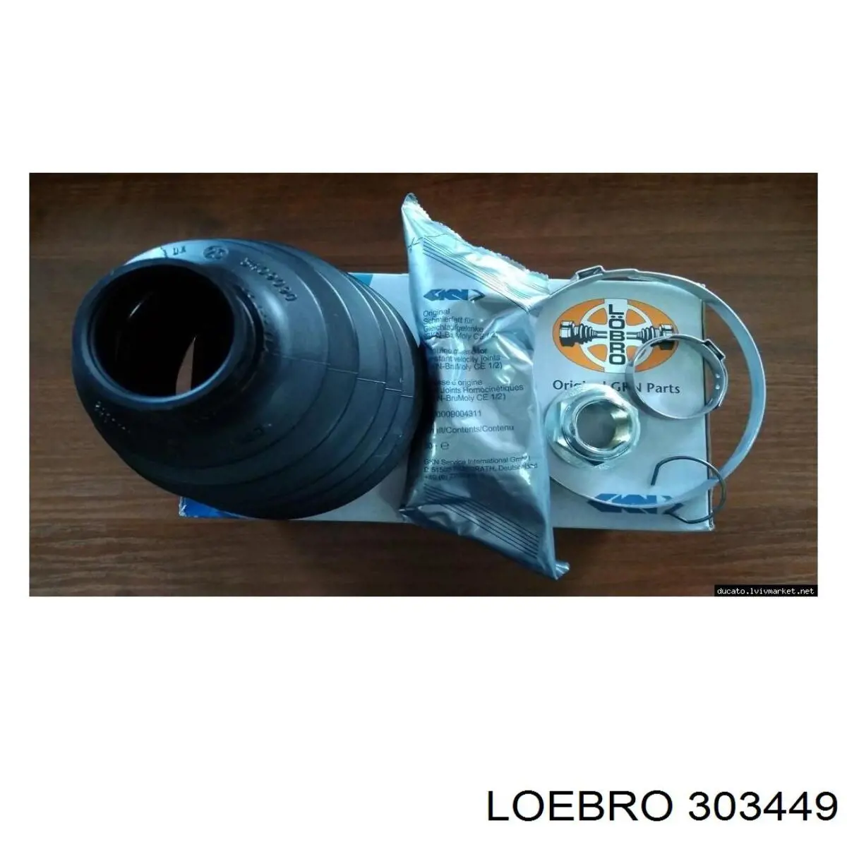 Fuelle, palier delantero exterior Loebro 303449 precio, desde 14,49 EUR