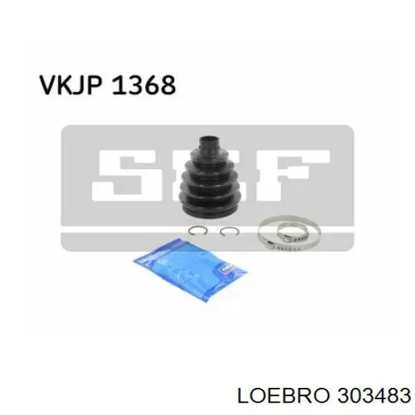 Fuelle de palier delantero exterior 303483 Loebro