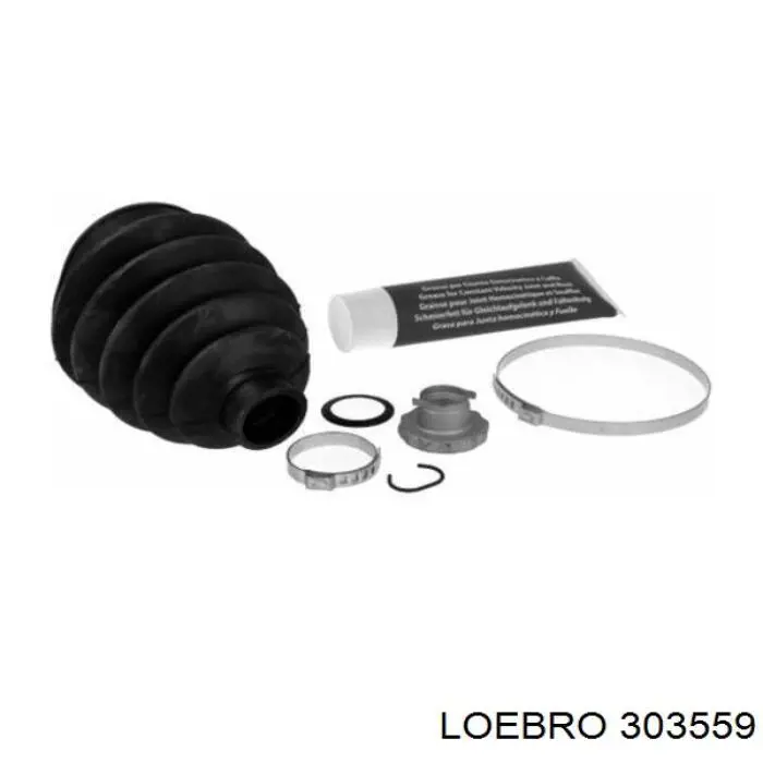 Fuelle, palier delantero exterior Loebro 303559 precio, desde 11,37 EUR