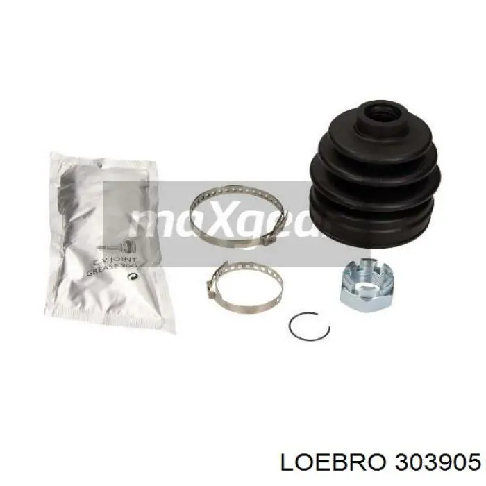 303905 Loebro fuelle, árbol de transmisión delantero exterior