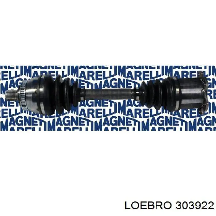 303922 Loebro árbol de transmisión delantero