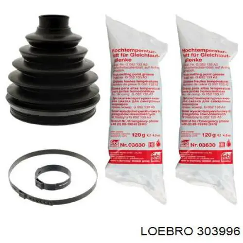 303996 Loebro fuelle, árbol de transmisión delantero exterior