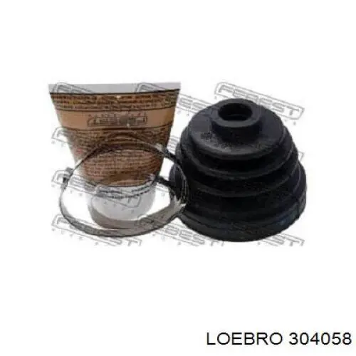 304058 Loebro fuelle, árbol de transmisión delantero exterior