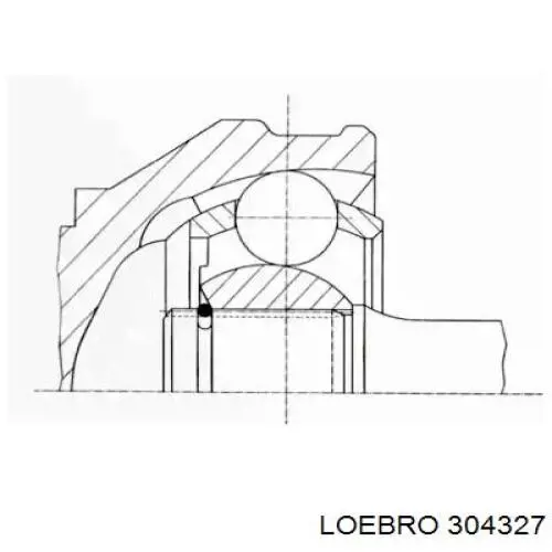 Junta homocinética exterior delantera Loebro 304327 precio, desde 53,46 EUR