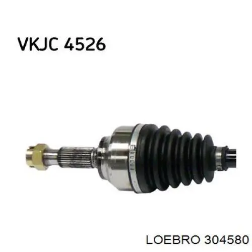 Semieje delantero derecho Peugeot/Citroen 3273EG