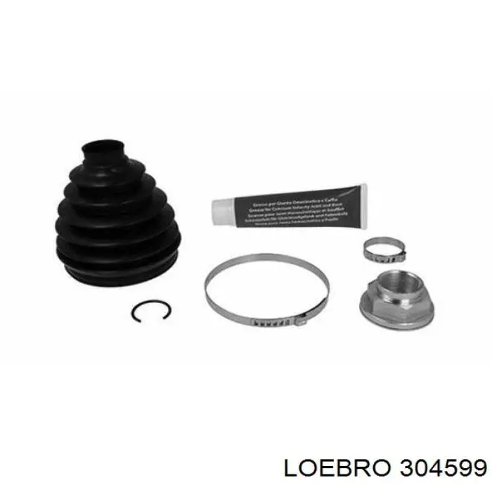 304599 Loebro fuelle, árbol de transmisión delantero exterior