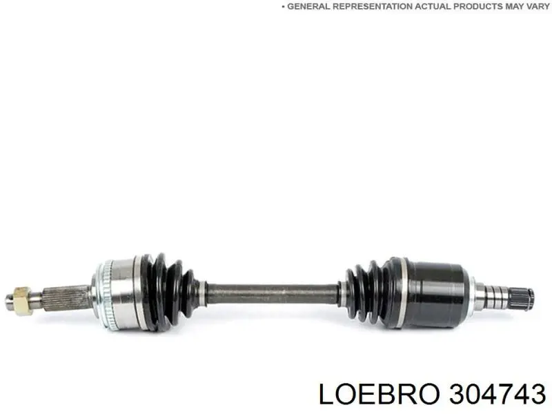 304743 Loebro árbol de transmisión delantero izquierdo