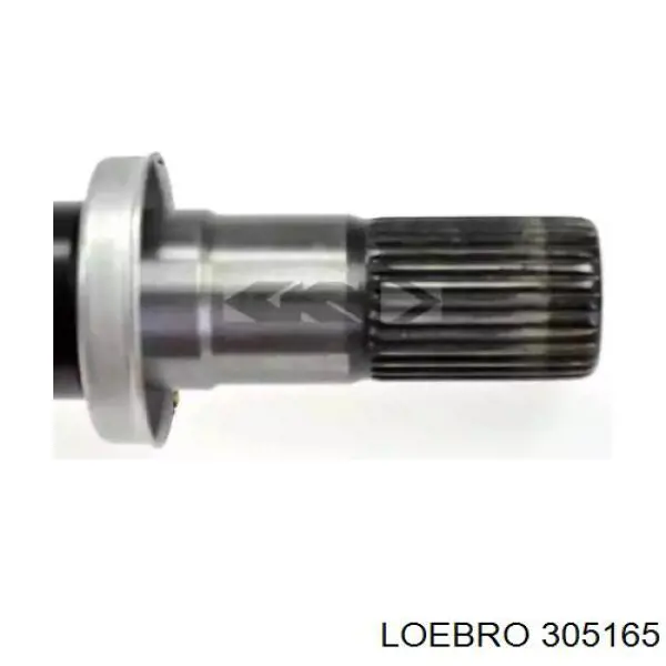 305165 Loebro árbol de transmisión delantero derecho