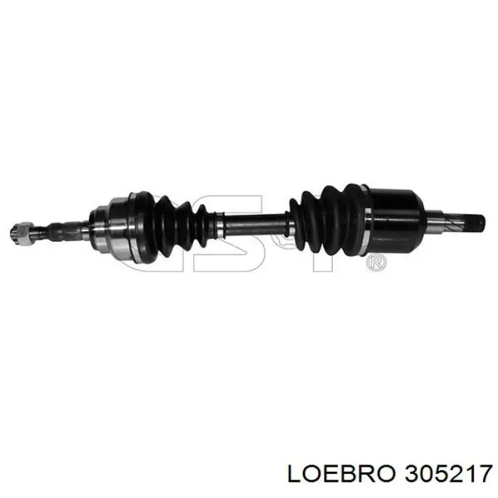 305217 Loebro árbol de transmisión delantero izquierdo