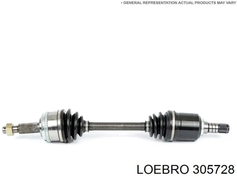 305728 Loebro árbol de transmisión delantero izquierdo