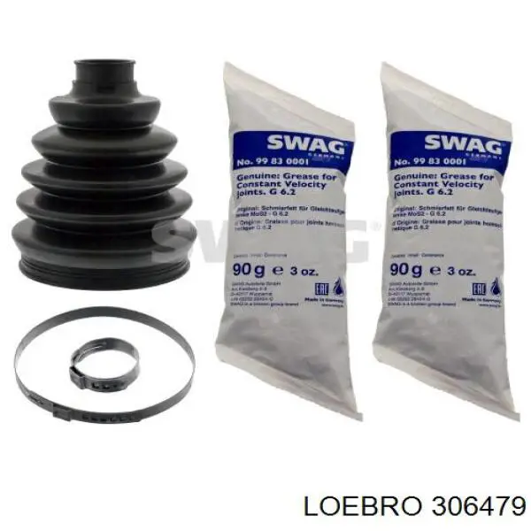 Fuelle transmisión delantero exterior Loebro 306479 precio, desde 18,98 EUR