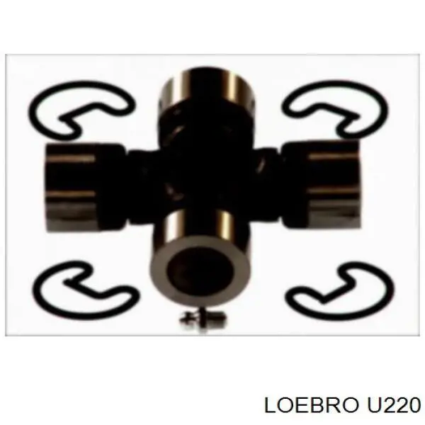 U220 Loebro cruceta de árbol de cardán trasero