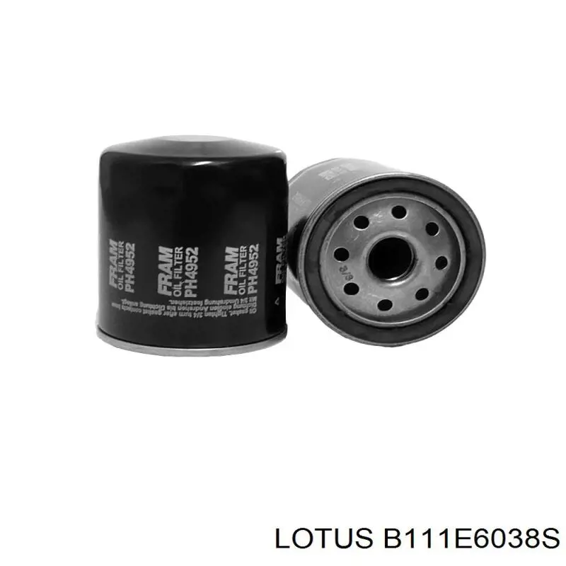 B111E6038S Lotus filtro de aceite