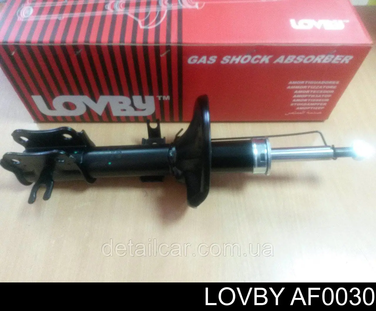 AF0030 Lovby Amortiguador eje delantero derecha