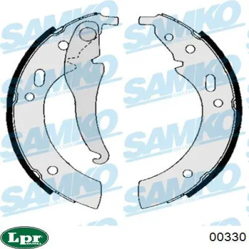 Comprar 00330 LPR Zapatas de freno