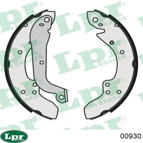 Zapatas de freno 00930 LPR