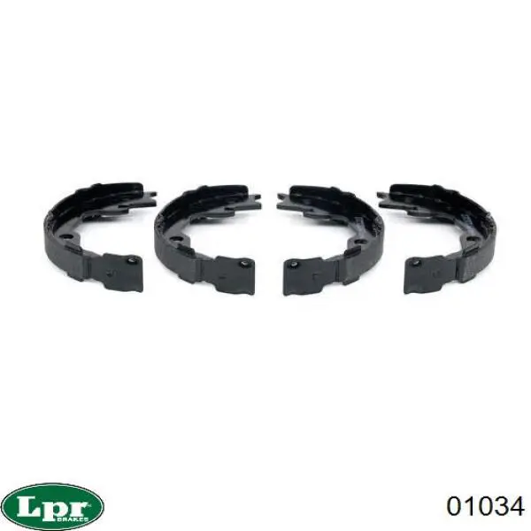 Juego de zapatas de frenos, freno de estacionamiento Nissan Tiida C11X
