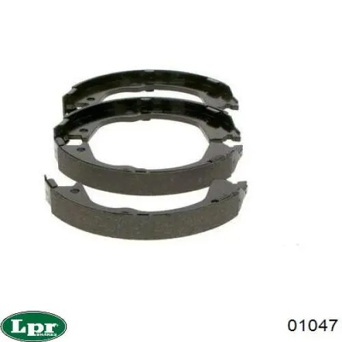 Zapatas de freno de mano 01047 LPR