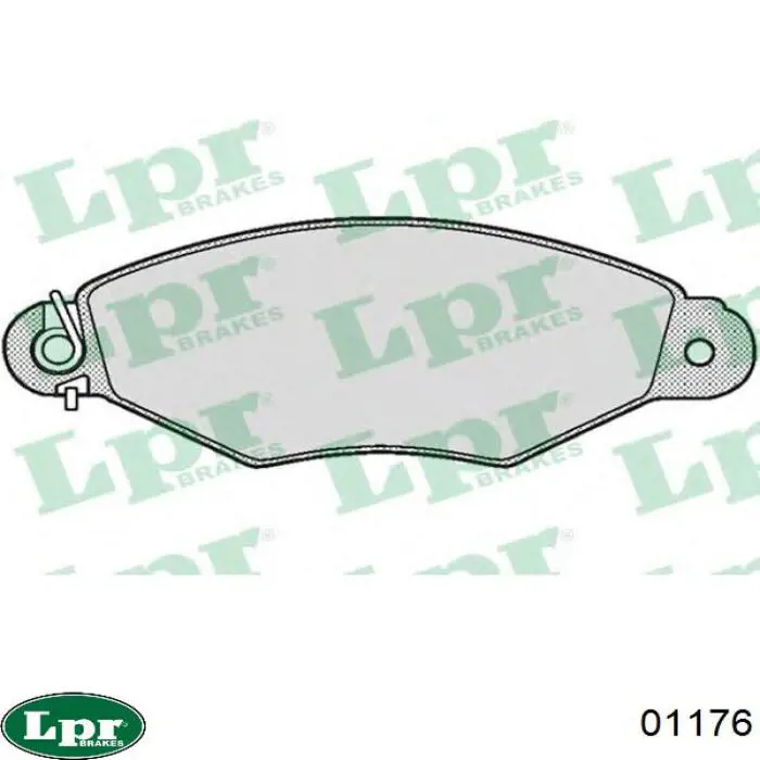 Zapatas de freno 01176 LPR