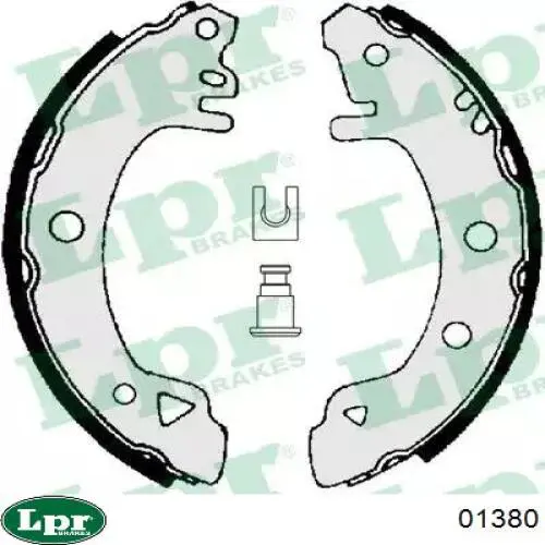 Zapatas de freno 01380 LPR