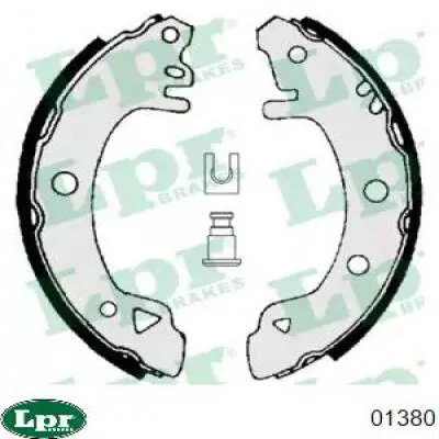 Zapatas de freno traseras LPR 01380