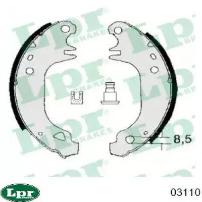 Zapatas de freno de tambor traseras LPR 03110 precio, desde 16,01 EUR