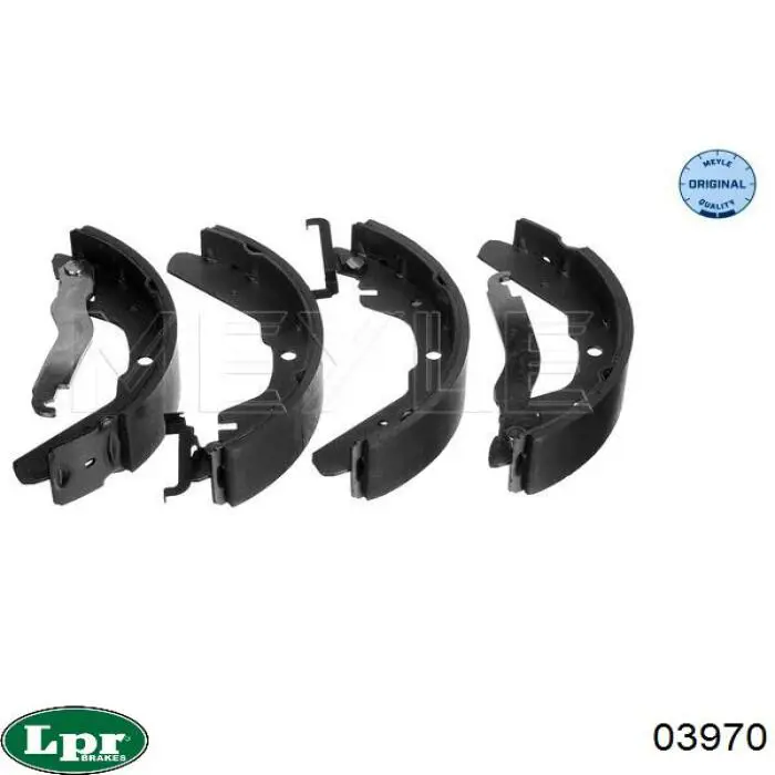 Zapatas de freno de tambor traseras LPR 03970 precio, desde 37,42 EUR