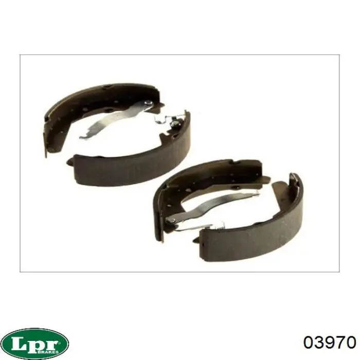 Comprar 03970 LPR Zapatas de freno