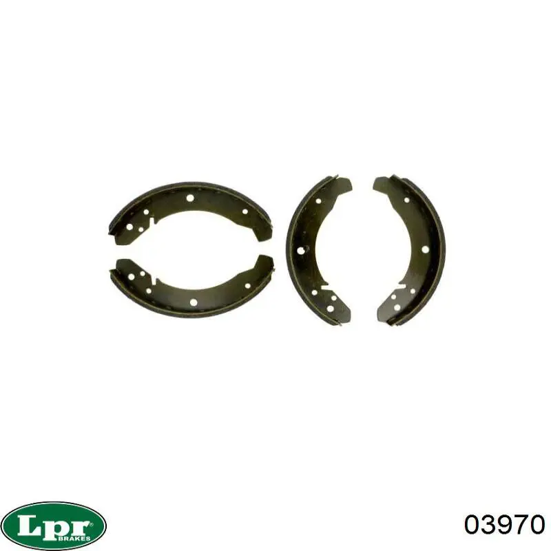 Zapatas de freno 03970 LPR