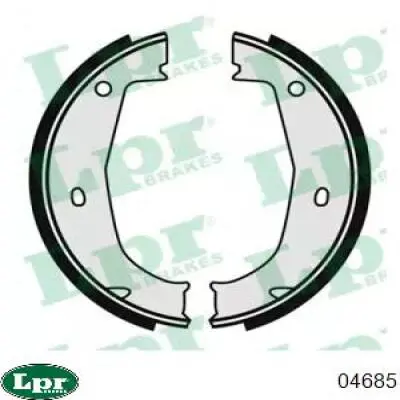 Zapatas de freno de mano 04685 LPR