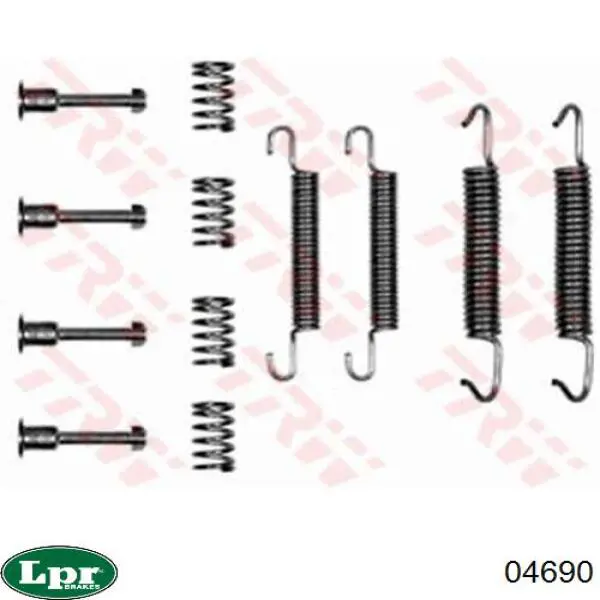 Juego de zapatas de frenos, freno de estacionamiento BMW 5 E28