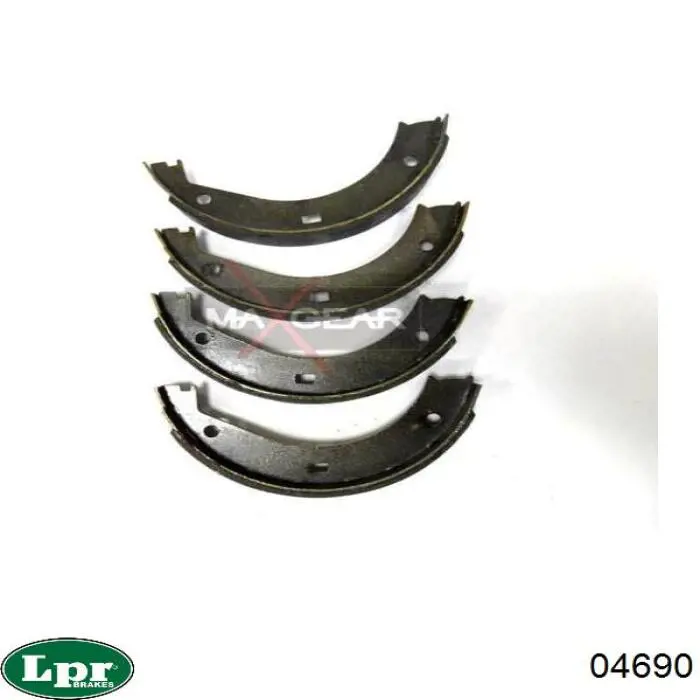 Juego de zapatas de frenos, freno de estacionamiento BMW 5 E28