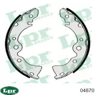 Comprar 04870 LPR Zapatas de freno