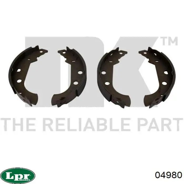 Comprar 04980 LPR Zapatas de freno