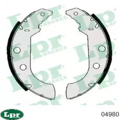 Zapatas de freno 04980 LPR