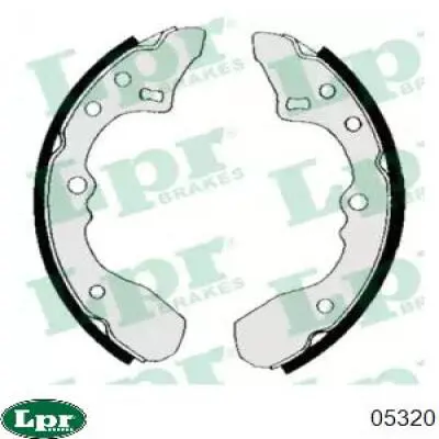 Zapatas de freno traseras LPR 05320