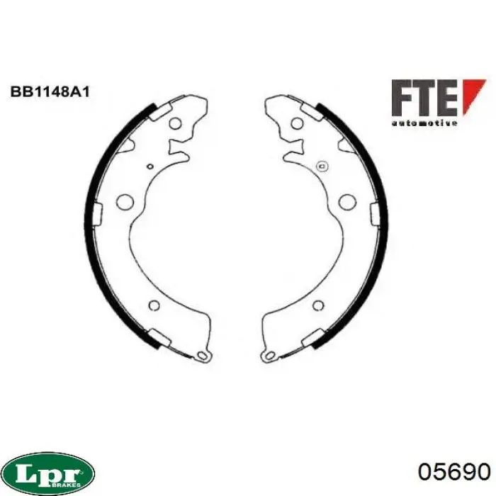 Comprar 05690 LPR Zapatas de freno