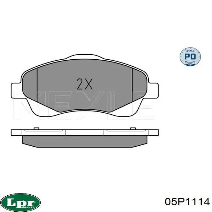 Pastillas de freno delanteras Toyota Corolla R10