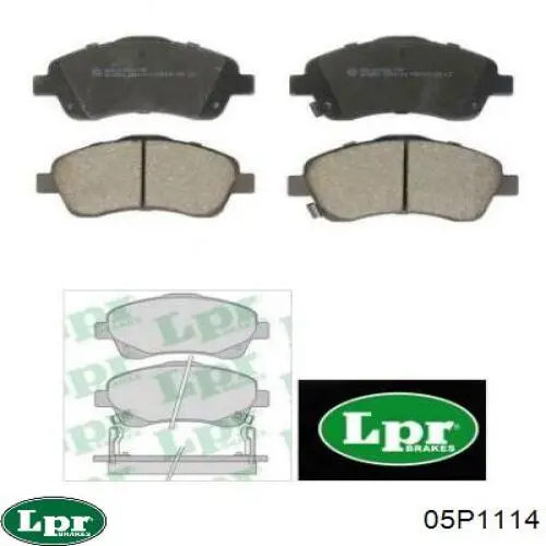 Pastillas de freno delanteras Toyota Corolla R10