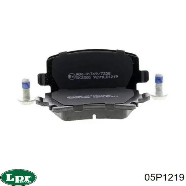 Comprar 05P1219 LPR Pastillas de freno traseras